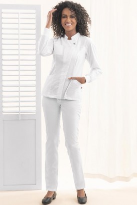 Pantalon Médical Giulia Blanc 1